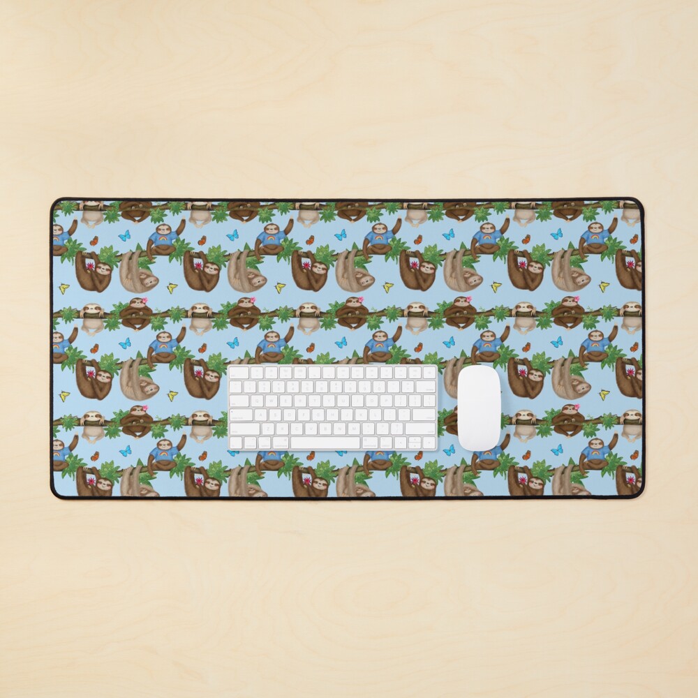 Item preview, Desk Mat designed and sold by leopardynonsens.