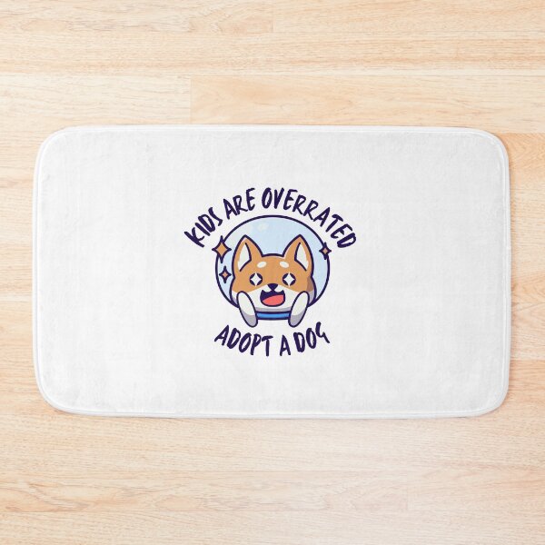 Item preview, Kids are Overrated Adopt a Dog designed and sold by Pixelish.