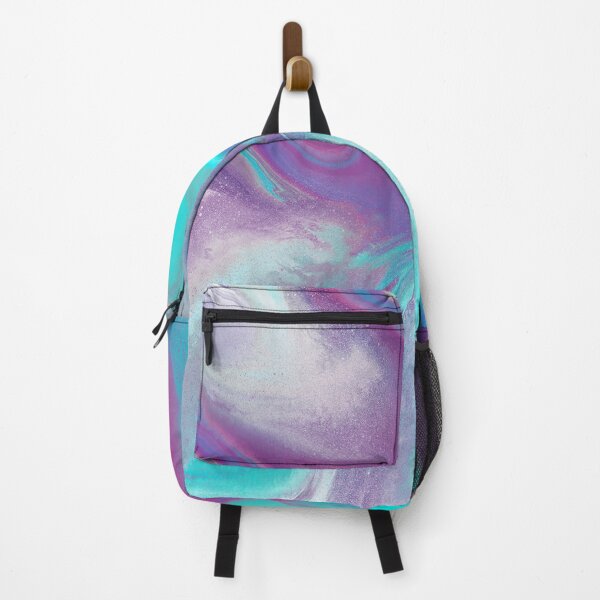 Item preview, Mixed fusion of purble and blue abstact flowing painting designed and sold by MadLeader.