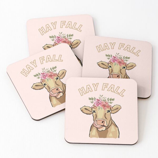 Item preview, hay fall | funny fall quote | cow designed and sold by BloompodDesigns.