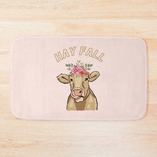 Item preview, hay fall | funny fall quote | cow designed and sold by BloompodDesigns.