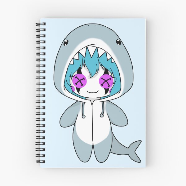 Item preview, creepypasta candy cane shark costume doll designed and sold by EveryCuteThings.