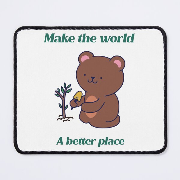 Item preview, Make the world a better place designed and sold by Eugenie974.