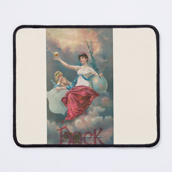 Item preview, Vintage Bock Beer Poster, Bock, [Columbia Bock no. 181] (1893) Henry Jerome Schile -Vintage goat Poster-Bock Beer designed and sold by TeeARTHY.