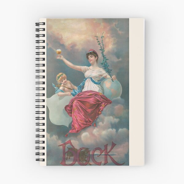 Item preview, Vintage Bock Beer Poster, Bock, [Columbia Bock no. 181] (1893) Henry Jerome Schile -Vintage goat Poster-Bock Beer designed and sold by TeeARTHY.