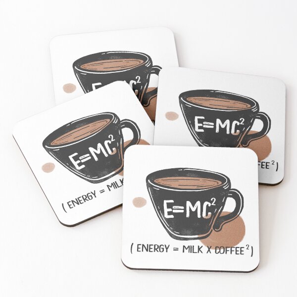 Item preview, Energy=Milk multipy by square of Coffee  designed and sold by Best-Designers.