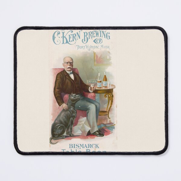 Item preview, Vintage Bock Beer Poster, Bismarck table beer Henry Jerome Schile -Vintage goat Poster-Bock Beer designed and sold by TeeARTHY.
