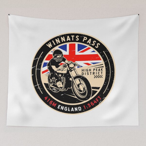 Item preview, Winnats Pass | England | Motorcycle designed and sold by KrisSidDesigns.