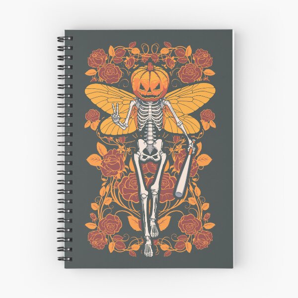 Item preview, Fairycore Skeleton Butterfly Fairy Gothic Halloween Pumpkin designed and sold by GrandeDuc.