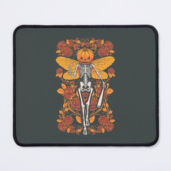 Item preview, Fairycore Skeleton Butterfly Fairy Gothic Halloween Pumpkin designed and sold by GrandeDuc.