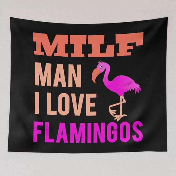 Item preview, MILF Man I Love Flamingos  designed and sold by Design-Maniya.