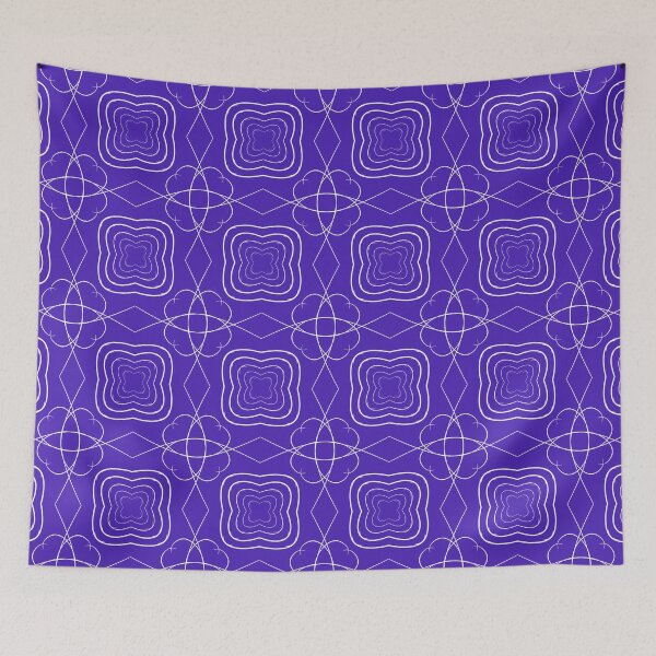 Item preview, Cool unique hand drawn geometric repeating pattern - WelshDesigns designed and sold by welshdesigns.