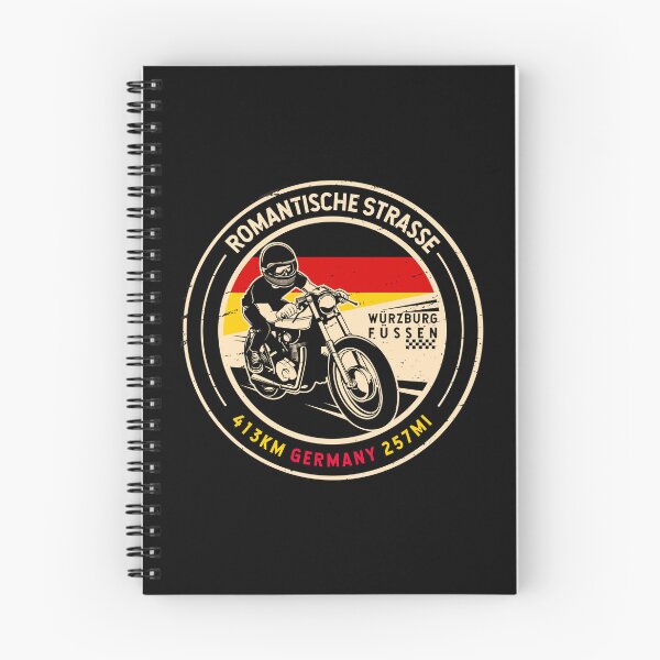 Item preview, Romantische Strasse | Germany | Motorcycle designed and sold by KrisSidDesigns.