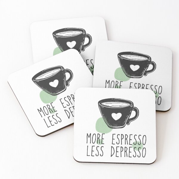 Item preview, More Espresso Less Depresso designed and sold by Best-Designers.