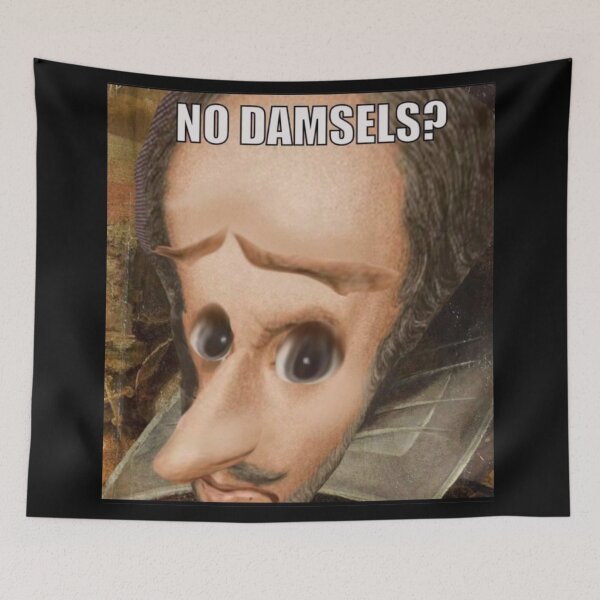 Item preview, No Damsels? designed and sold by jcdeegs123.