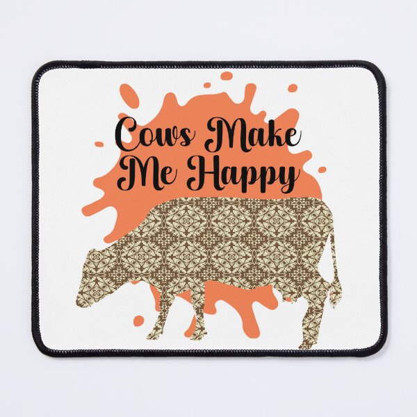 Item preview, Cows Make Me Happy designed and sold by Lezbo1986.