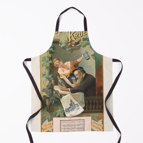 Item preview, Vintage Bock Beer Poster, Gottfried Krueger Brewing Co. (1891) Henry Jerome Schile -Vintage goat Poster-Bock Beer designed and sold by TeeARTHY.