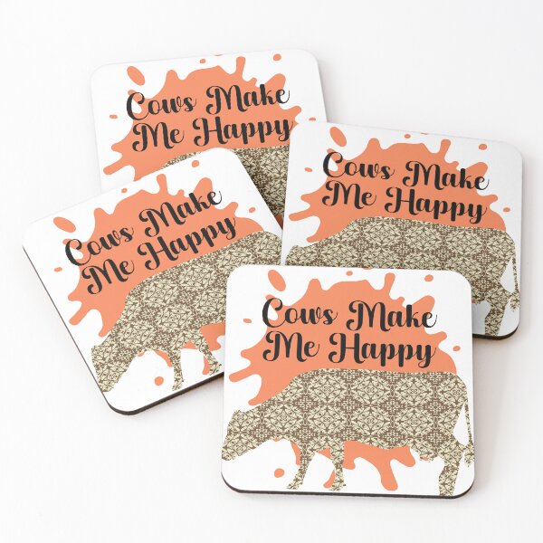 Item preview, Cows Make Me Happy designed and sold by Lezbo1986.