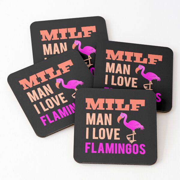 Item preview, MILF Man I Love Flamingos  designed and sold by Design-Maniya.