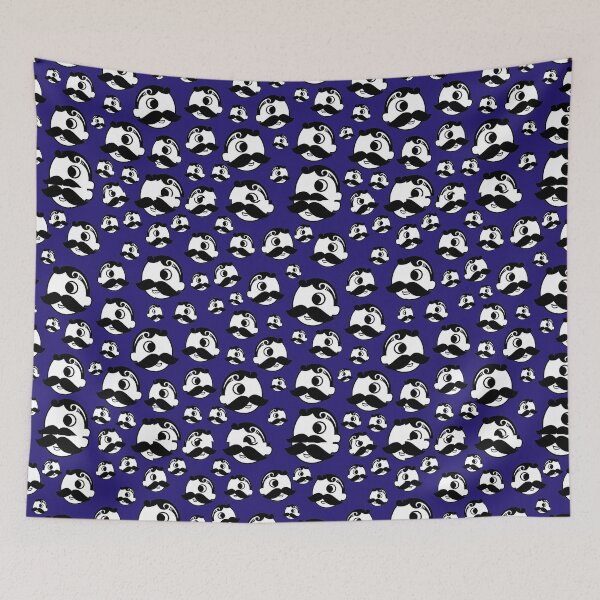 Item preview, Baltimore Maryland Icon Mustache Pattern Purple designed and sold by Draculaura2009.