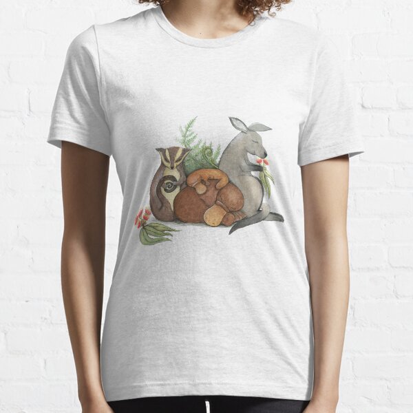 Native Australian Babies – With Kangaroo, Sugar Glider And Platypus Essential T-Shirt