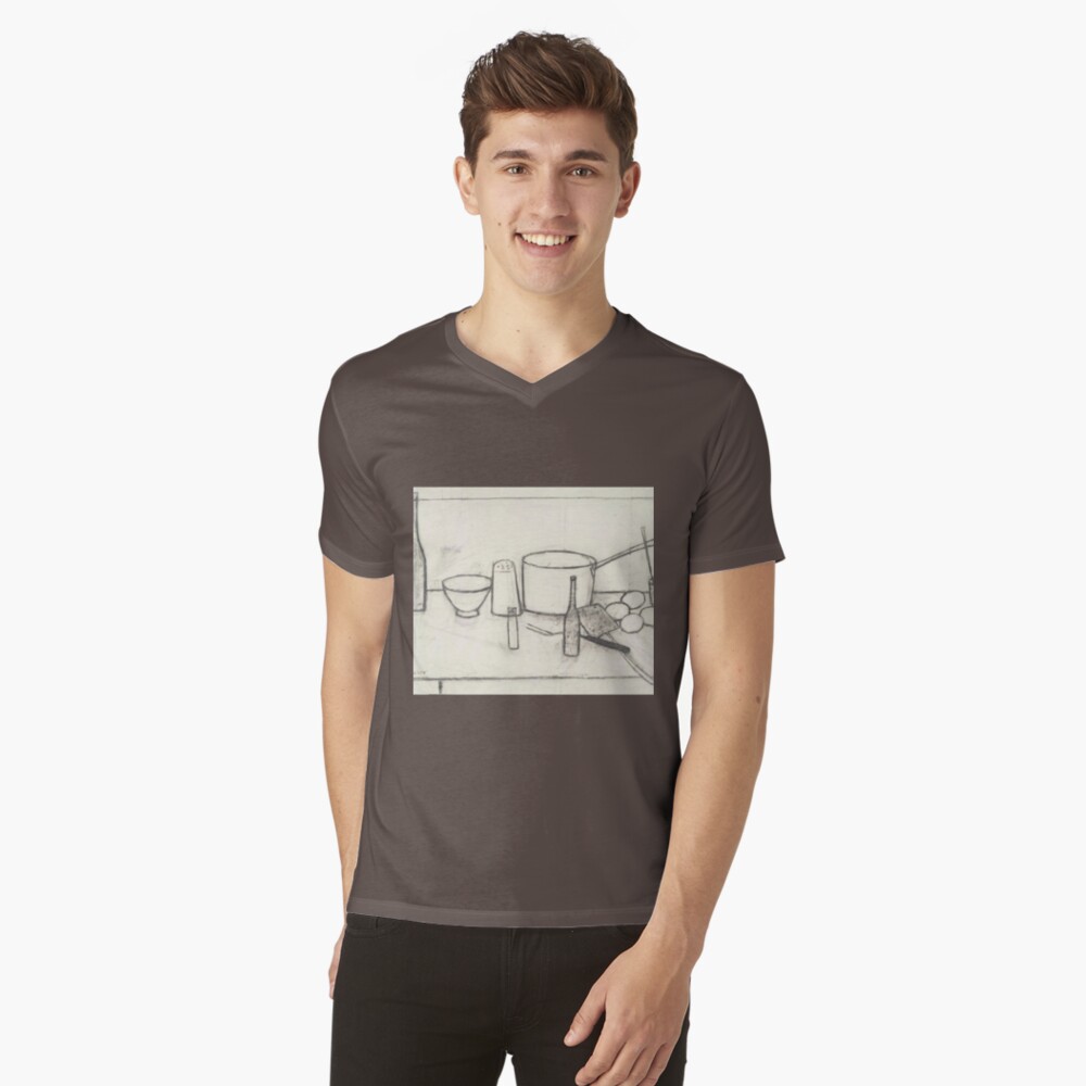 Item preview, V-Neck T-Shirt designed and sold by Golido.
