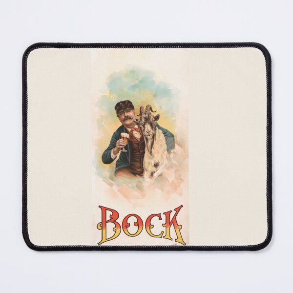 Item preview, Vintage Bock Beer Poster - Bock [beer no. 131] (1890) Henry Jerome Schile -Vintage goat Poster-Bock Beer designed and sold by TeeARTHY.