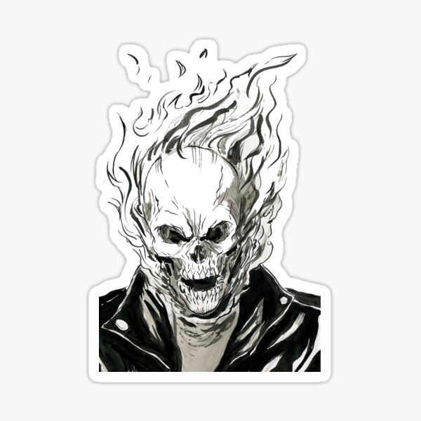 Ghost rider tattoo, Ghost rider  drawing, Ghost rider marvel