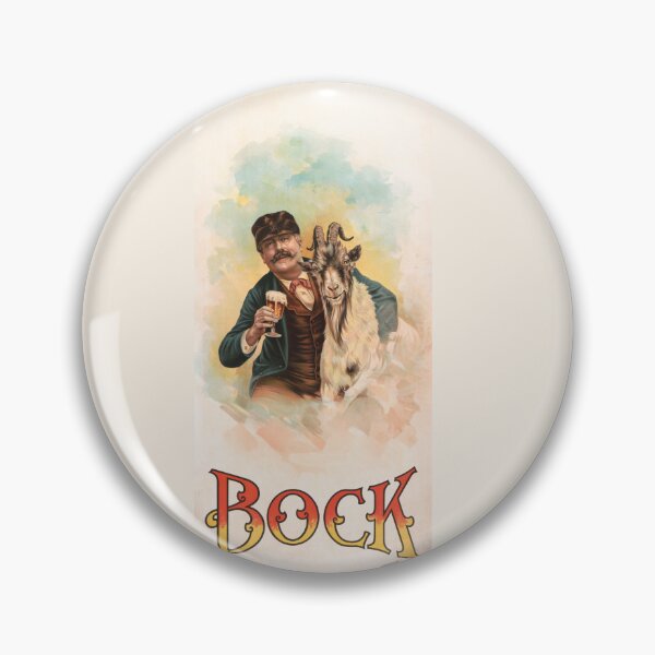 Item preview, Vintage Bock Beer Poster - Bock [beer no. 131] (1890) Henry Jerome Schile -Vintage goat Poster-Bock Beer designed and sold by TeeARTHY.
