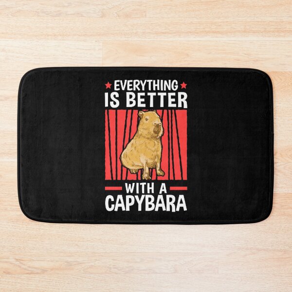 Item preview, Everything is better with capybaras capybara designed and sold by madgrfx.