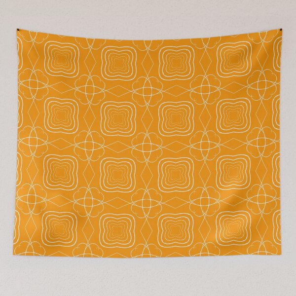 Item preview, Cool unique hand drawn geometric repeating pattern - WelshDesigns designed and sold by welshdesigns.