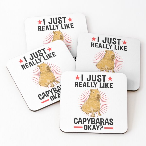 Item preview, I like Capybara South America Capybara designed and sold by madgrfx.