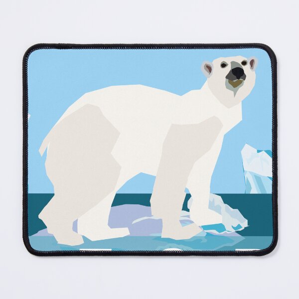 Item preview, Stop global warming bear on the ice floe around everything has melted designed and sold by klimov0101.