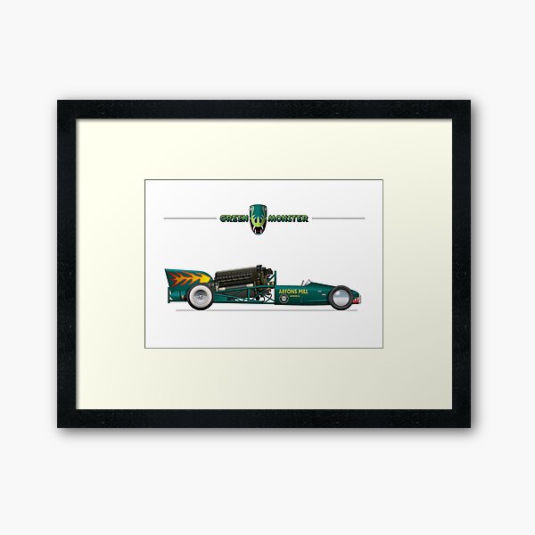 Arfons Green Monster dragster Framed Art Print