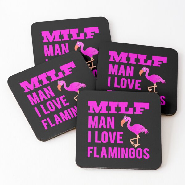 Item preview, MILF 1 Man I Love Flamingos  designed and sold by Design-Maniya.