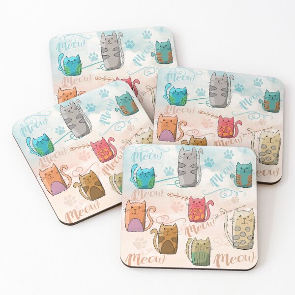 Item preview, Meow...cute cats designed and sold by derKatzenmensch.