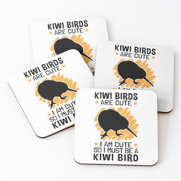 Item preview, Kiwi Birds Are Cute So I'm A Kiwi Bird designed and sold by madgrfx.