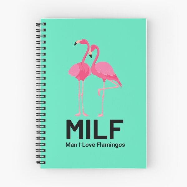 Item preview, Milf Man I Love Flamingos designed and sold by Pixelish.