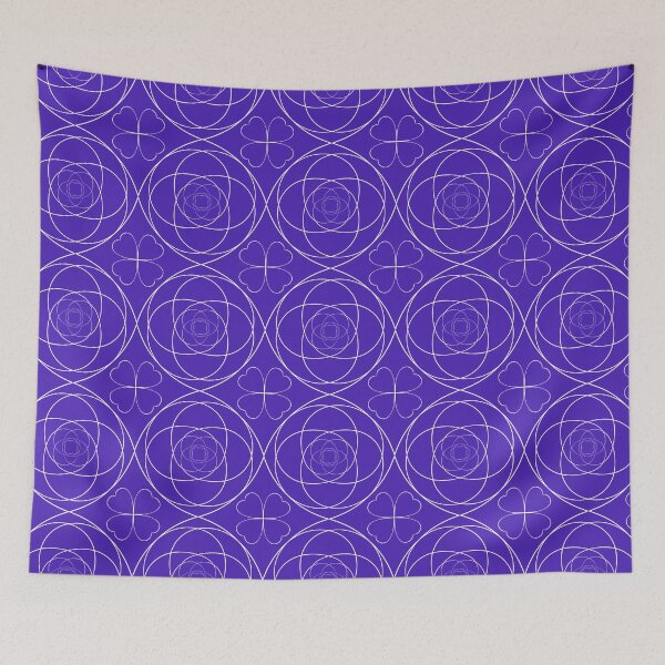 Item preview, Cool unique hand drawn geometric repeating pattern - WelshDesigns designed and sold by welshdesigns.