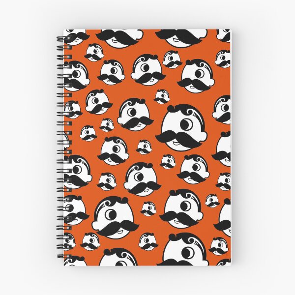 Item preview, Baltimore Maryland Icon Mustache Pattern Orange designed and sold by Draculaura2009.