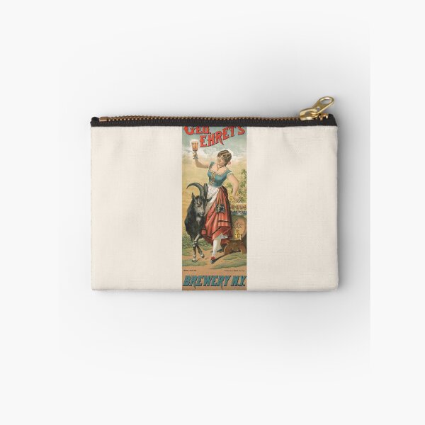Item preview, Vintage Bock Beer Poster - Geo. Ehret’s brewery, Munich beer girl (1885) Henry Jerome Schile -Vintage goat Poster-Bock Beer designed and sold by TeeARTHY.