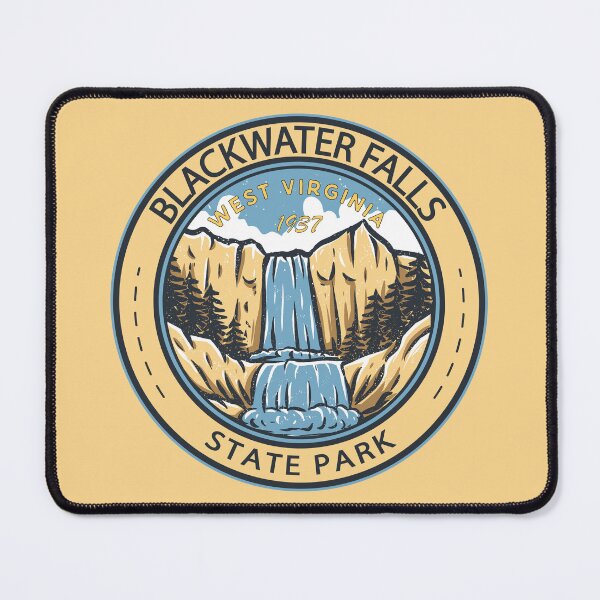 Item preview, Blackwater Falls State Park West Virginia Badge designed and sold by KrisSidDesigns.