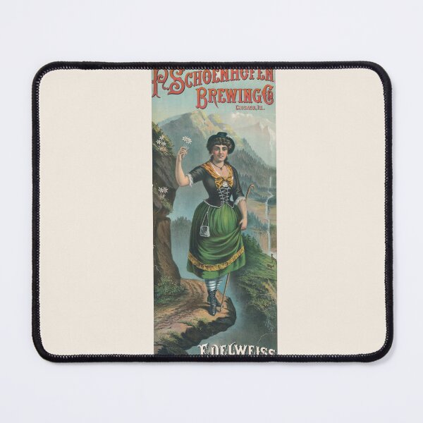 Item preview, Vintage Bock Beer Poster - P. Schoenhofen Brewing Co Henry Jerome Schile -Vintage goat Poster-Bock Beer designed and sold by TeeARTHY.