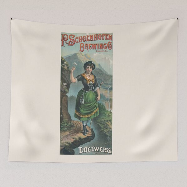 Item preview, Vintage Bock Beer Poster - P. Schoenhofen Brewing Co Henry Jerome Schile -Vintage goat Poster-Bock Beer designed and sold by TeeARTHY.