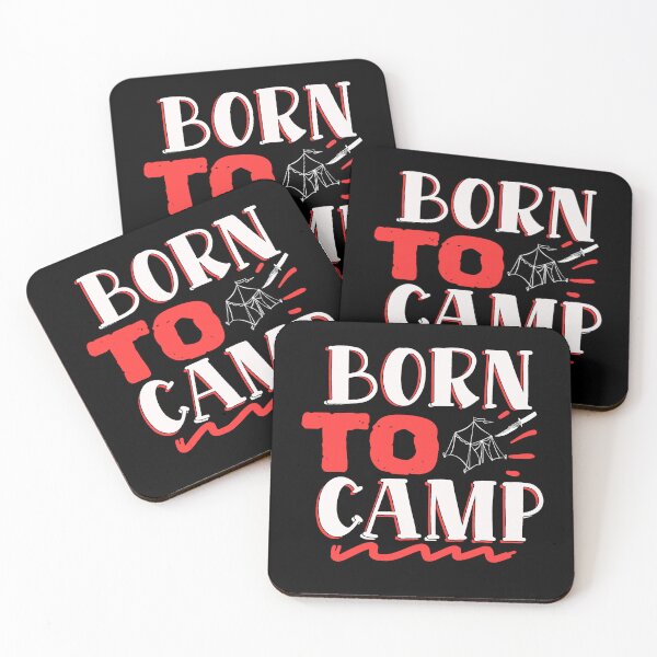 Item preview, Born to camp designed and sold by Easton designer.