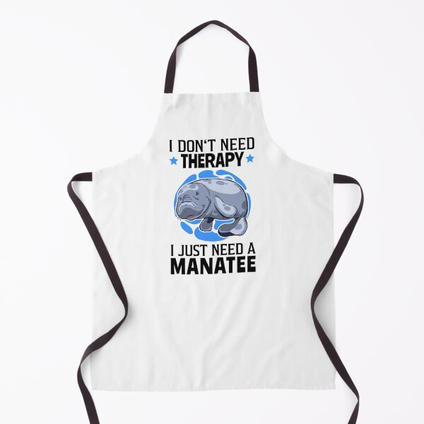 Item preview, Manatees are my therapy marine mammals manatee designed and sold by madgrfx.