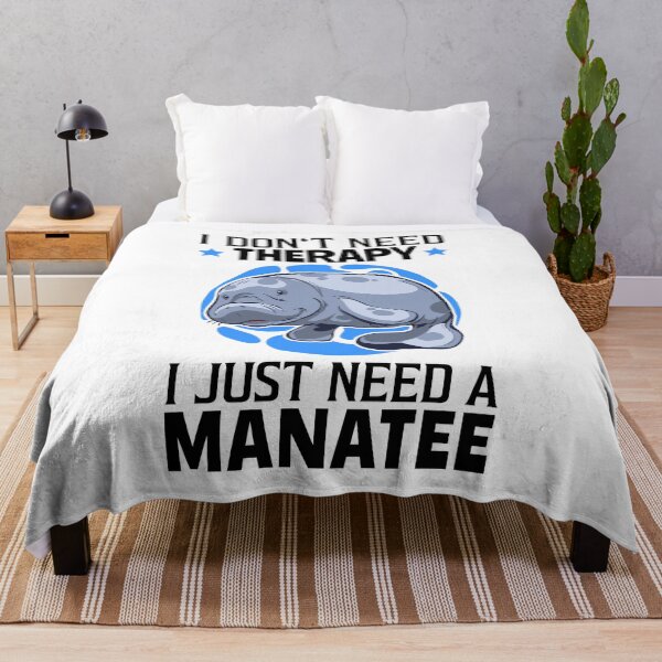 Item preview, Manatees are my therapy marine mammals manatee designed and sold by madgrfx.
