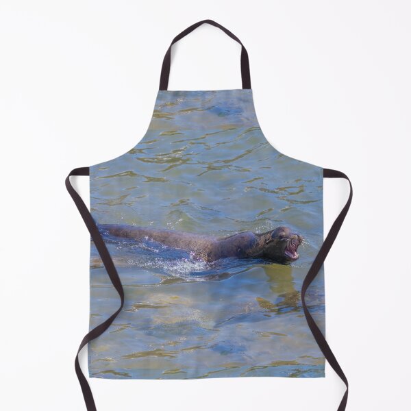 Item preview, Arguing Sea Lion Seal Swimming, Showing Teeth designed and sold by SafariByMarisa.
