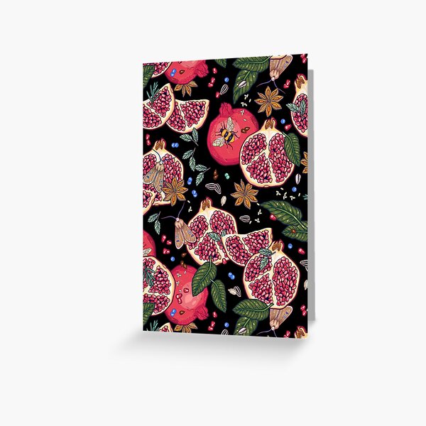 Item preview, Magic pomegranate garden designed and sold by smalldrawing.
