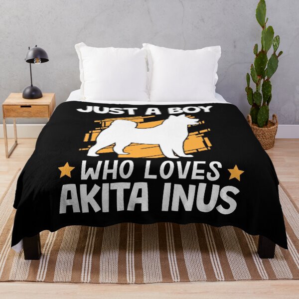 Artikelvorschau, Junge der Akita Inu liebt japanischer Spitz entworfen und verkauft von madgrfx.